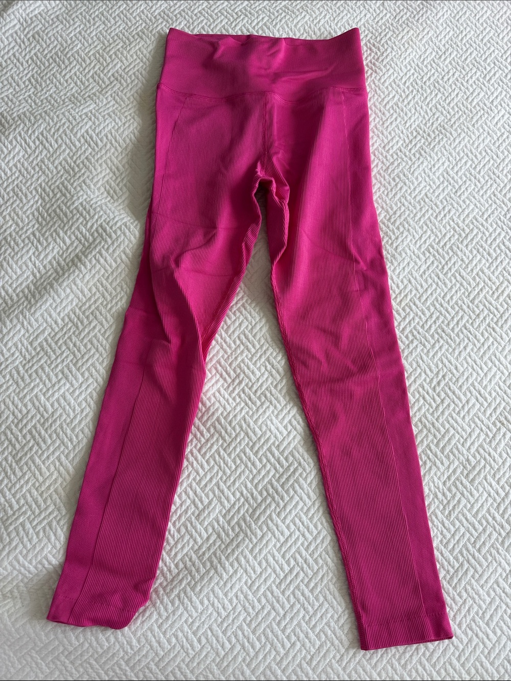 Athleta Hot Pink Seamless High-Rise Leggings